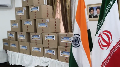 ‘Kind people’: Iran thanks India as it receives first medical aid shipment from New Delhi | India News