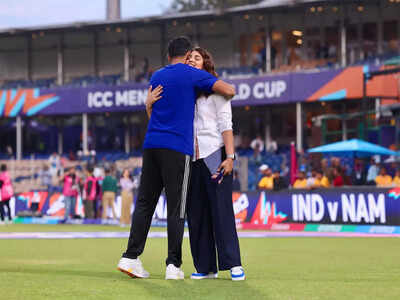 ‘Kidney touching…’: Sanjana Ganesan teases Jasprit Bumrah for his anniversary post | Cricket News