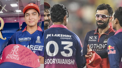 ‘Dear Vaibhav…’ : Virat Kohli’s heartwarming message for Sooryavanshi after RR win | Cricket News