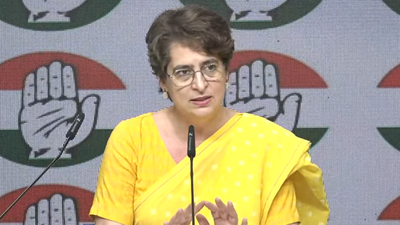 ‘Black day for Centre, they felt a shock for first time’: Priyanka on delimitation bill defeat | India News