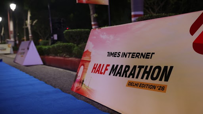 Consistent grit: Women’s 40–49 category shines at Times Internet half marathon | India News