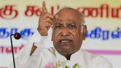 ‘Modi ji what are you scared of?’ Kharge targets PM over Trump’s ‘hellhole’ remark | India News