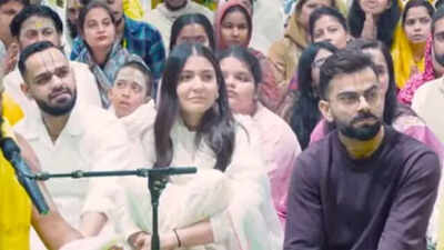 IPL 2026: Virat Kohli, Anushka Sharma visit Vrindavan during RCB break; videos go viral | Cricket News