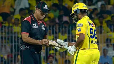 Bat-check controversy: How Ayush Mhatre failed thrice due to umpire error | Cricket News
