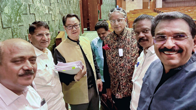 Kiren Rijiju claims Shashi Tharoor ‘accepted in a way’ Congress is ‘anti-women’; recalls banter | India News