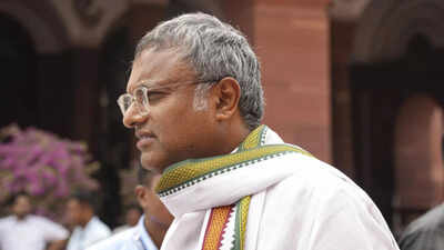 Karti Chidambaram: Cash is the king: Mob snatches 13.4 lakh seized from MP’s office | India News