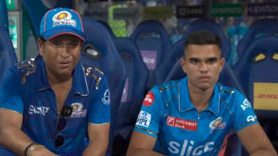 Sachin Tendulkar: ‘Happy Birthday but … ‘: Arjun Tendulkar wishes father Sachin as legend turns 53 – Watch | Cricket News