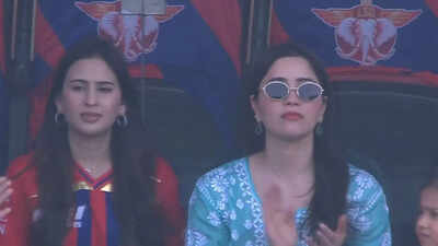 Arjun Tendulkar’s sister Sara Tendulkar, wife Saaniya Chandhok in stands for LSG vs GT clash | Cricket News
