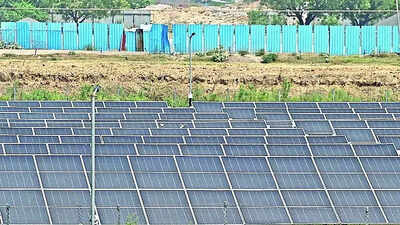 Solar infra helps India meet record 256GW power demand | India News