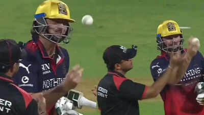 Drama at Wankhede! RCB star Tim David refuses to return ball; umpire annoyed – WATCH | Cricket News
