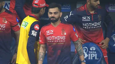 Big scare for RCB: Kohli stays off the field during MI innings, Patidar gives update | Cricket News