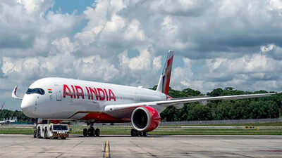 Air India plane lands safely in Delhi after engine fire just before touchdown | India News