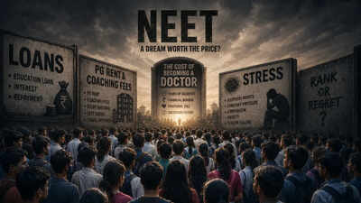 Loans, PG rent & coaching fees: The crushing cost of NEET-UG 2026 | India News
