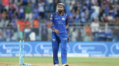 Hardik Pandya: Fresh trouble for Hardik Pandya! Mumbai Indians skipper fined for code of conduct breach after KKR defeat | Cricket News