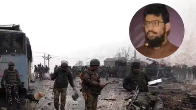Hizbul & Al Badr chiefs join ISI men at burial of Pulwama mastermind Hamza Burhan in Pakistan | India News
