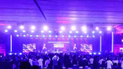 ‘I love Prime Minister Modi’: Donald Trump makes surprise live call during US embassy event in Delhi | India News