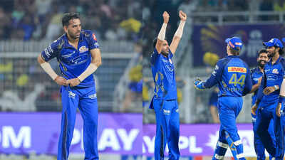 IPL 2026 | Deepak Chahar mocks viral ‘chit celebration’ with hilarious no-chit act during KKR vs MI match – WATCH | Cricket News