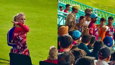 Ugly scenes! Fans misbehave with cheerleaders during LSG vs PBKS IPL match; police intervene – WATCH | Cricket News
