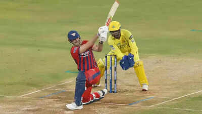 Mitchell Marsh lights up Lucknow, dents CSK’s IPL playoff push in LSG’s seven-wicket victory