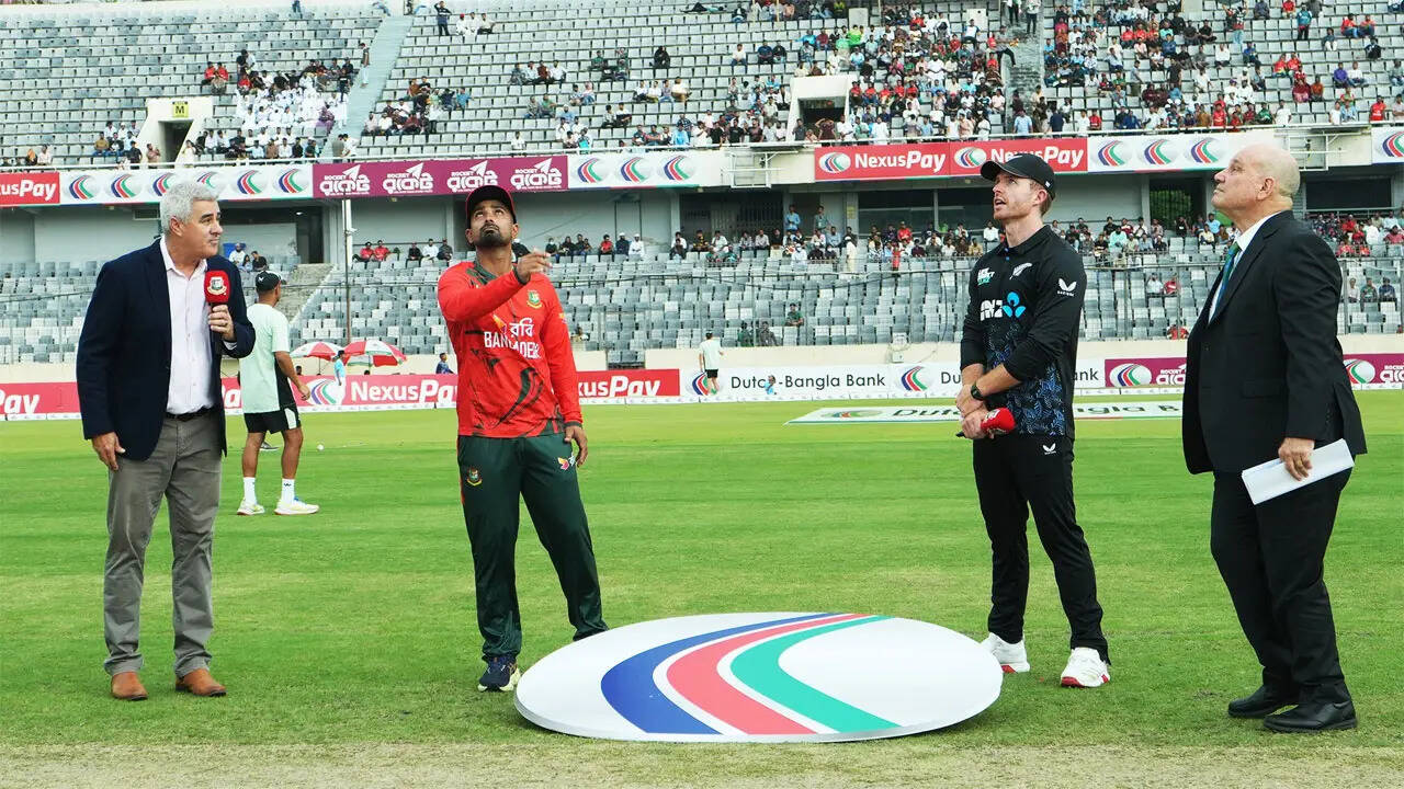 Bangladesh 3/0 in 0.4 Overs | BAN vs NZ, 3rd T20I Live: New Zealand win toss, opt to field against Bangladesh