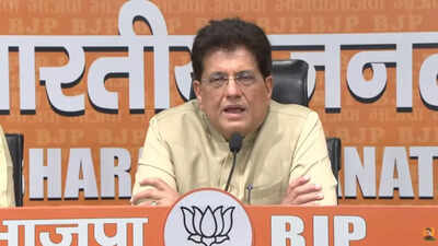 ‘Congress insults tricolour abroad’: Piyush Goyal slams Rahul Gandhi’s ‘gaddar’ jab at PM Modi | India News