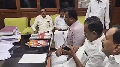 Tamil Nadu Political Crisis: Tamil Nadu political crisis: Rebel AIADMK MLA Balakrishna Reddy backs EPS, submits apology letter amid party turmoil | India News