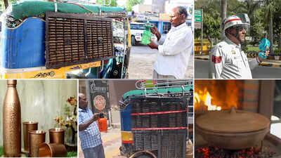 Desi jugaads during heatwaves: India’s battle against 45°C temperatures | India News