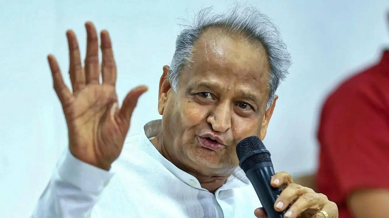Gehlot’s remark reflects Cong’s authoritarian impulses, says BJP