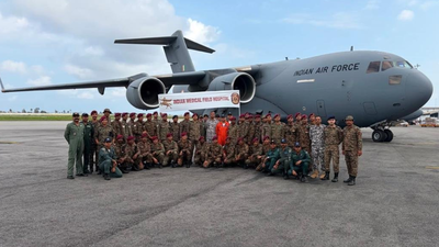 Operation Amistad: India sends IAF C-17s with BHISHM Cube, Army field hospital to quake-hit Venezuela | India News