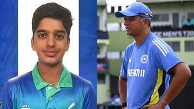 Anvay Dravid, son of legendary Rahul Dravid, named in India U-19 squad for Sri Lanka tour | Cricket News
