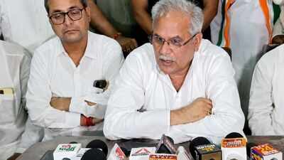 Bhupesh Baghel: ‘Looting in name of Ram’: Bhupesh Baghel attacks government over schools, farmers and Ram temple donations | India News