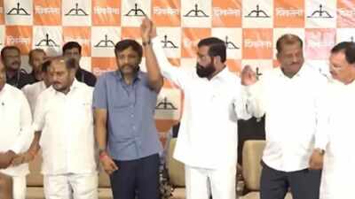 ‘Op tiger a success’: Shinde welcomes 6 rebel Uddhav MPs into Shiv Sena fold | India News