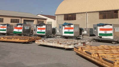 India delivers 5 tonnes of medical aid to Afghanistan under humanitarian assistance | India News