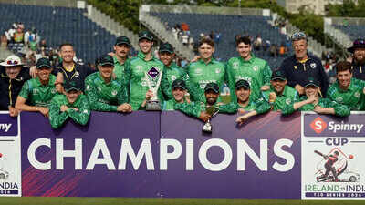 ‘Still trying to process it’: Rajasthan-born Jai Moondra leads Ireland’s emotional celebrations after historic series win over India | Cricket News