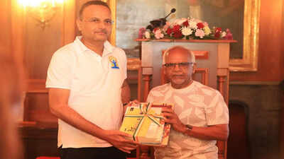 Mauritius President Gokhool joins special yoga session organised by Indian High Commission to mark 12th International Day of Yoga | India News