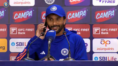 ‘The presser can wait’: Nitish Reddy pauses media interaction to answer mom’s call after India’s win – Watch | Cricket News