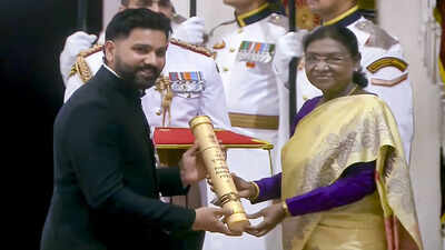 Rohit Sharma conferred Padma Shri for outstanding contribution to Indian cricket | Cricket News