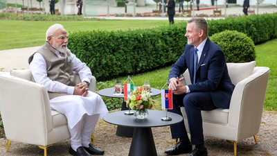 PM Modi conferred Slovakia’s highest honour, his 33rd global recognition | India News