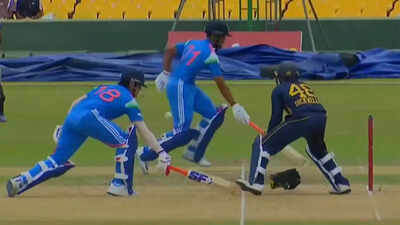 Watch: Bat blocked by Dickwella’s foot? Priyansh Arya’s freak run-out triggers fan debate | Cricket News