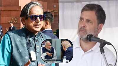 Pradeep Bhandari: ‘Rahul Gandhi exposed’: BJP targets Congress leader after Shashi Tharoor’s PM Modi praise over Trump meet | India News