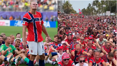 Watch: ‘Viking Row’ fever grips Miami before Norway’s historic World Cup clash against England | Football News