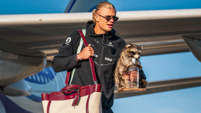 Watch: Erling Haaland arrives home carrying a ‘Raccoon’, breaks silence on viral companion | Football News