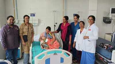4-month-old undergoes rare lung-sparing surgery, recovers in just two days | India News