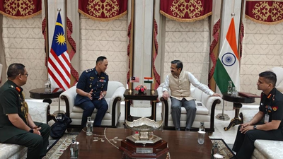 India, Malaysia review entire spectrum of bilateral military cooperation | India News