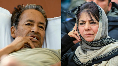 ‘Colonial mindset endures’: Mehbooba Mufti slams Centre over silence on Sonam Wangchuk’s hunger-strike | India News