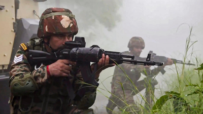 Infiltration bid foiled: Army engages in cross-border firing in J&K’s Rajouri after spotting suspicious movement | India News