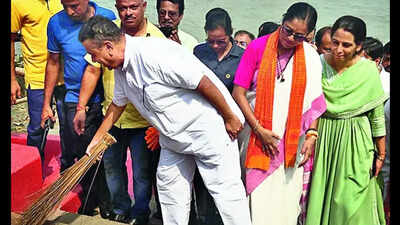 BJP turns PM Modi visits to states into ‘swachh’ drives | India News