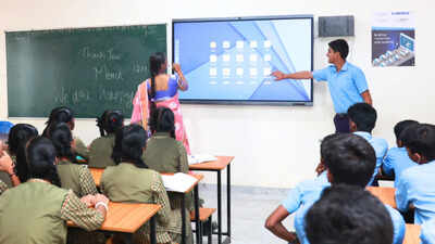 Government Schools Internet Connectivity: With connectivity gains, government schools narrow digital divide | India News