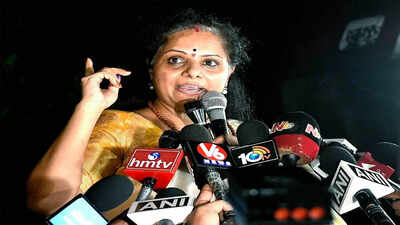 EC asks Kavitha’s TRS to suggest new party name after objections | India News