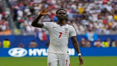 Bukayo Saka joins exclusive England World Cup hat-trick club after breaking 60-year record | Football News